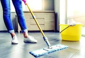 نظافت منزل و دفتر و راه پله