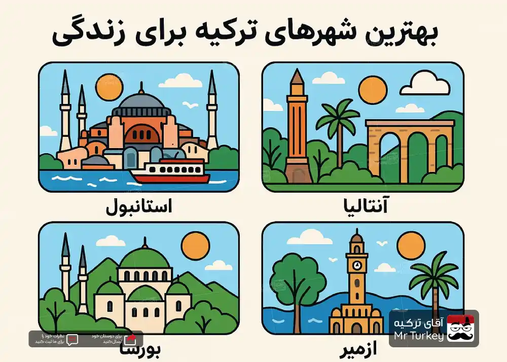 بهترین شهر ترکیه برای زندگی