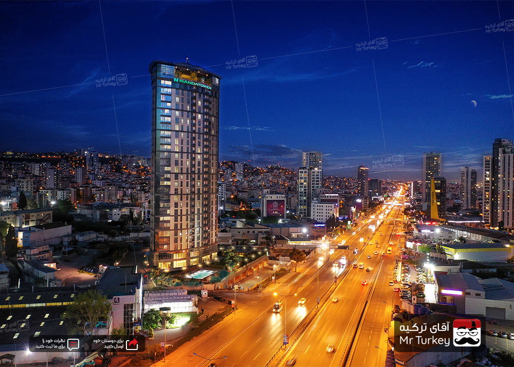 nanda tower istanbul | پروژه ناندا استانبول