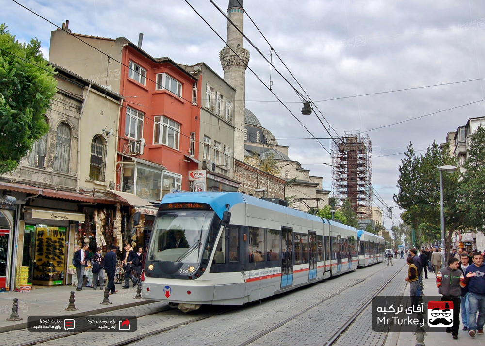 معرفی و راهنمای استفاده از خطوط تراموا استانبول