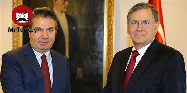 دیدار سفیر آمریکا در آنکارا با معاون وزیر خارجه ترکیه