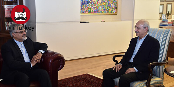 دیدار سفیر ایران در ترکیه با کلیچدار اوغلو