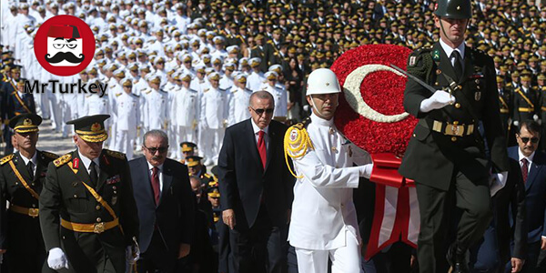 مراسم بزرگداشت سالگرد 30 آگوست؛ عید پیروزی با حضور اردوغان