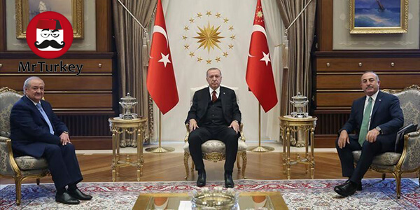 دیدار اردوغان با وزیر خارجه ازبکستان