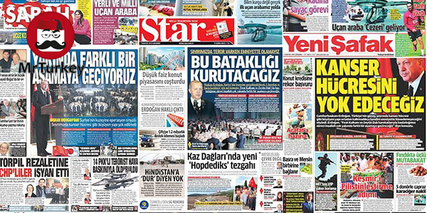 مهم‌ترین عناوین روزنامه‌های 7 اوت 2019 ترکیه