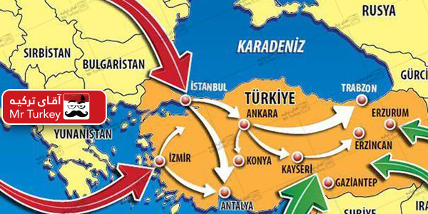 چگونگی شیوع ویروس کرونا در ترکیه